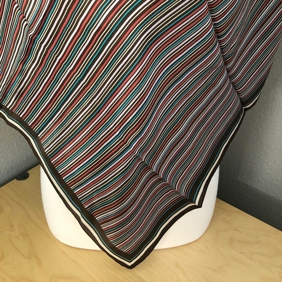 Vintage ECHO Silk Scarf - Dark Academia - Picture 7 of 7